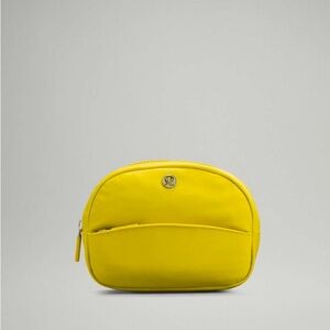 🌟 Lululemon City Essentials Mini Pouch - Yellow 🌟